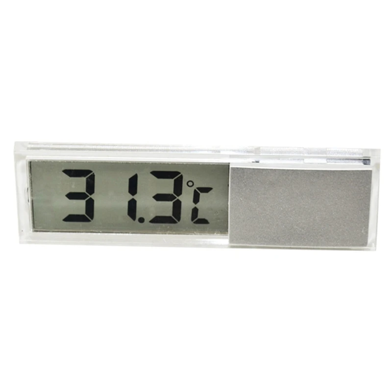 Новые lcd автомобильные цифровые часы Авто Оконный термометр по Цельсию по Фаренгейту автомобильные цифровые часы автомобильные аксессуары