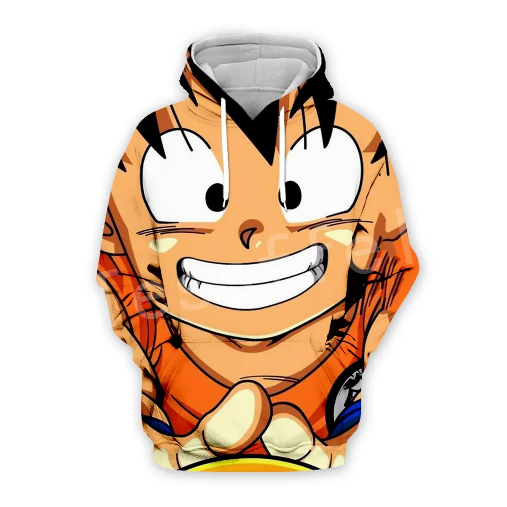 

Tessffel Anime Cartoon Dragon Ball Goku Saiyan Tracksuit Colorful Harajuku 3D Print Hoodie/Sweatshirt/Jacket/shirts Men Women A9