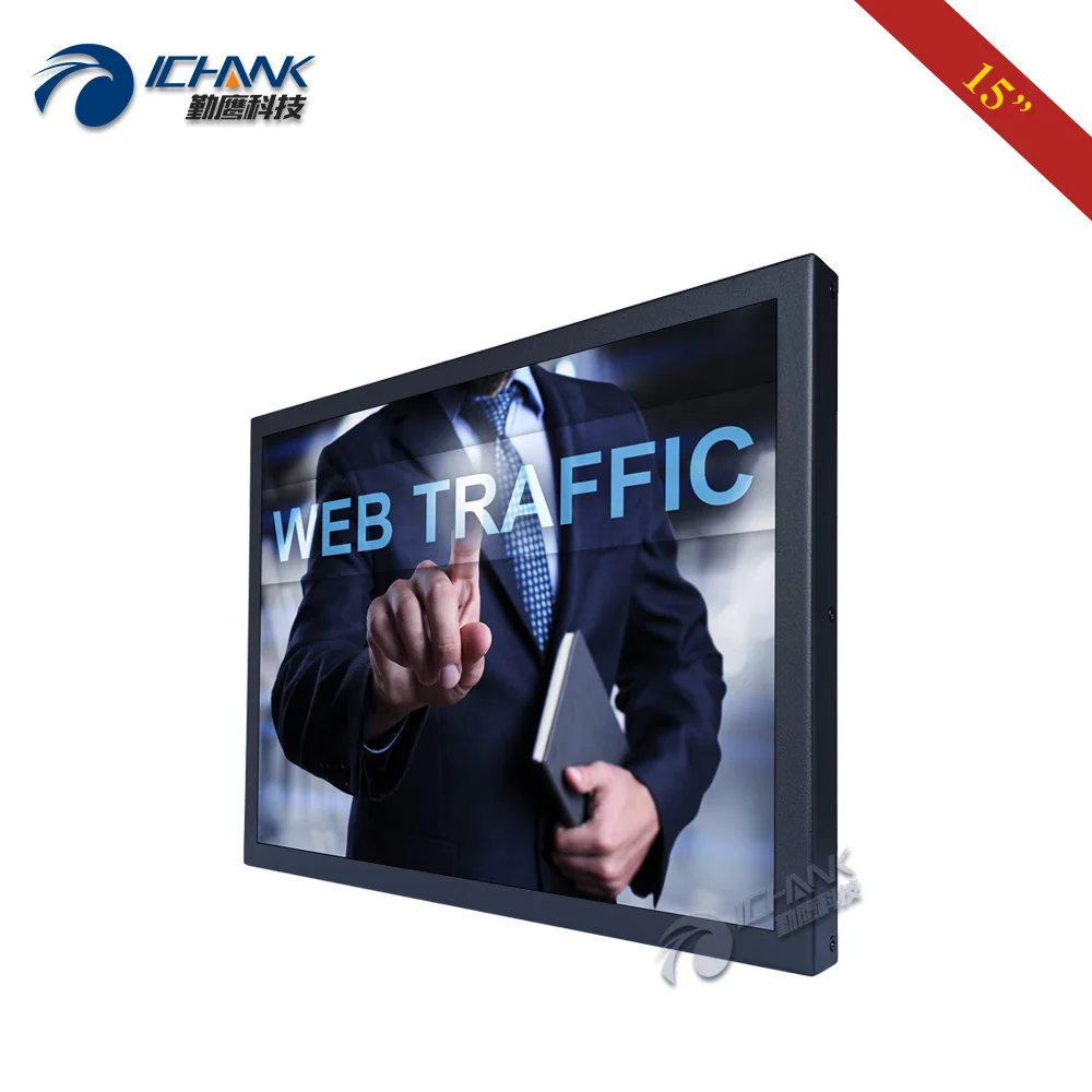  ݼ  HDMI Է VGA USB ٱ ׼ ġ LCD ũ  B150TC-ABHUV, 15 ġ ÷, 1024x768 4:3