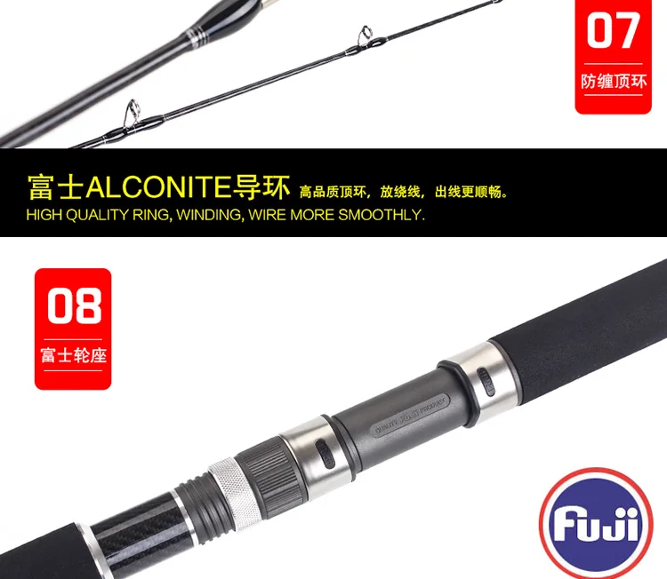 Lurekiller Удочка full Fuji части shore jigging rod Лодка rod океанская выскакивающая Удочка 2,7 м/3,0 м pe 2-5 спиннинговая удочка для морской воды