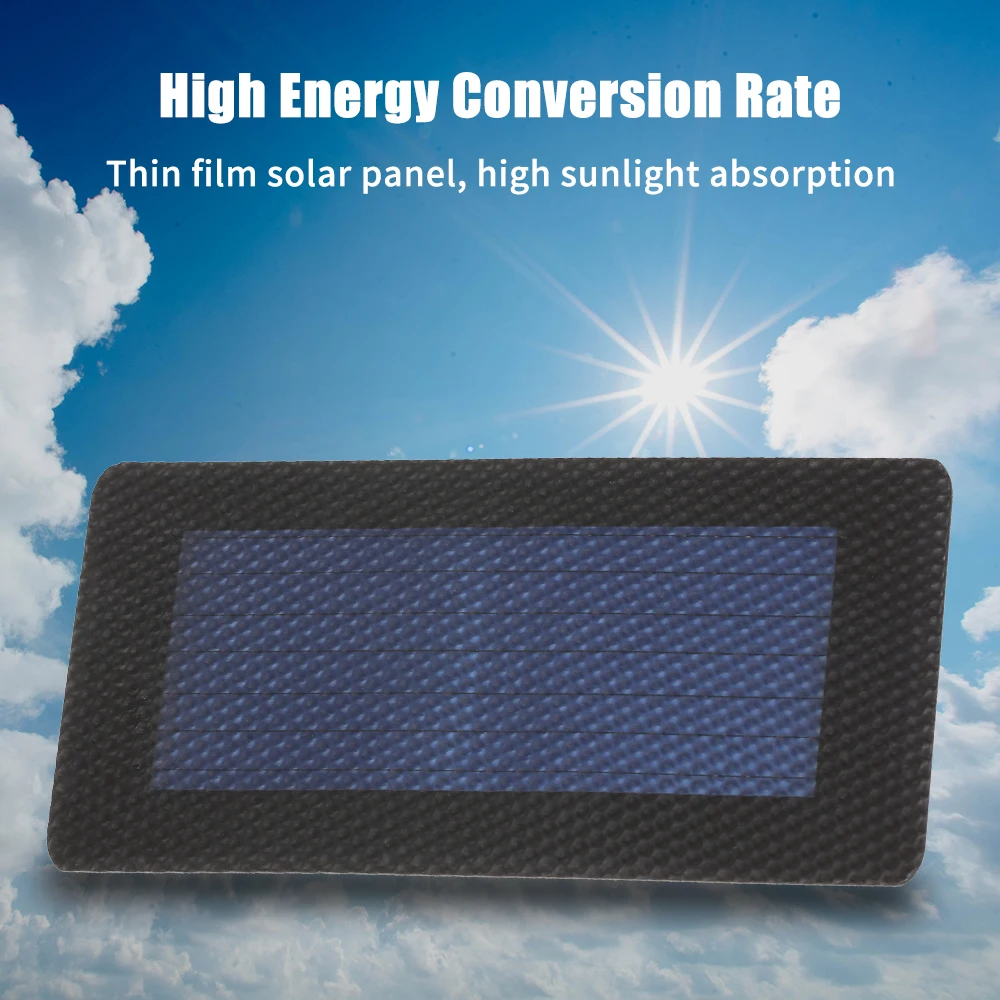 

0.3W/2V DIY Soft Solar Panel Module Bendable Flexible Battery Charger 120*60MM For Solar Lights Displays Toys