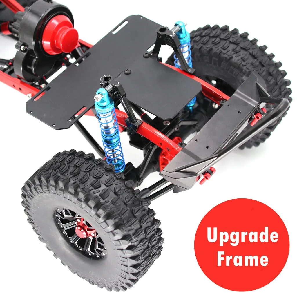 313 мм Колесная база Шасси Рама обратная ось для Axial-SCX10II 90046 1/10 RC автомобилей