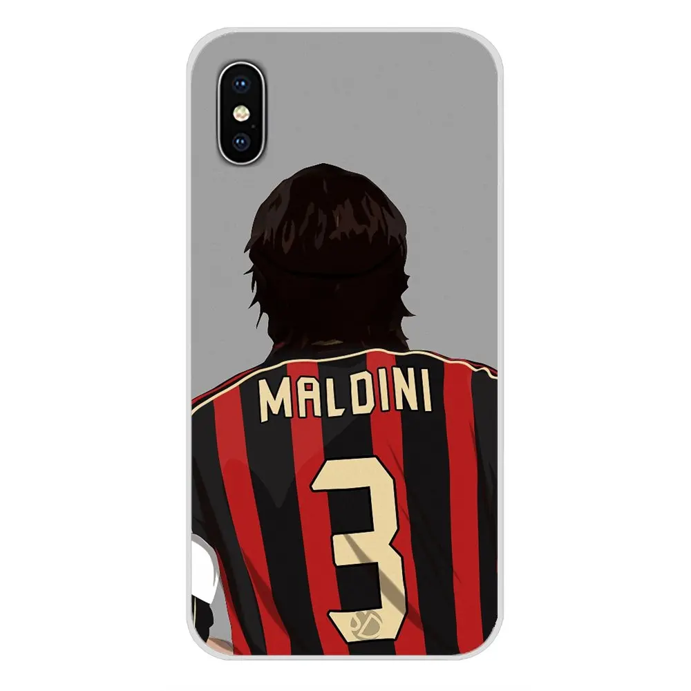 images 7 Футбольная звезда Paolo Maldini для Xiaomi Redmi 4A S2 Note 3 3S 4 4X5 Plus 6 7 6A Pro Pocophone F1 аксессуары чехлы для телефонов - Цвет: images 7