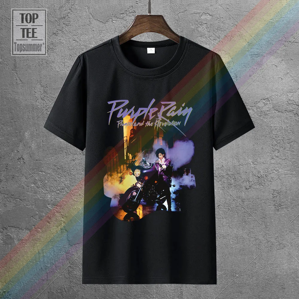 Prince Purple Rain Prince E The Revolution T Shirt 100% Autentico E Ufficiale