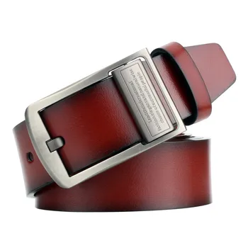 

Men's Brand Belt Men's Metal Belt Genuine Leather Belt Men's Top Quality Luxury Business