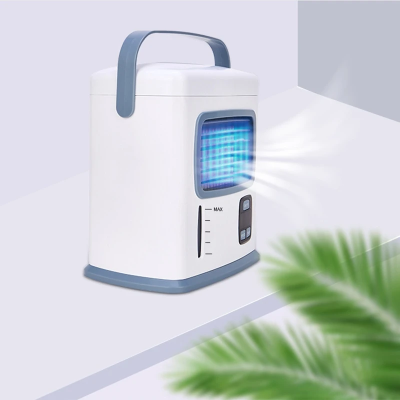 

New Air Cooler Fan Portable Digital Air Conditioner Humidifier Space Easy Cool Purifier Air Cooling Fan for Home Office