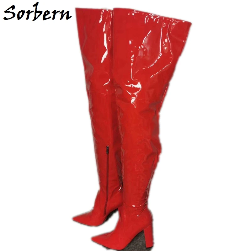 over the knee boots wide thigh