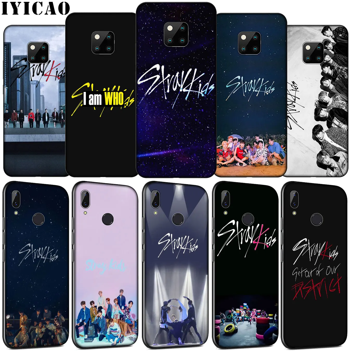 Лидер продаж мягкий силиконовый чехол для телефона IYICAO с изображением поп KPOP Stray