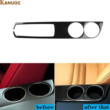 

Car Interior water cup holder panel trim sticker Carbon Fiber For Lexus IS250 IS350 2014-2018 Car Styling Stickers