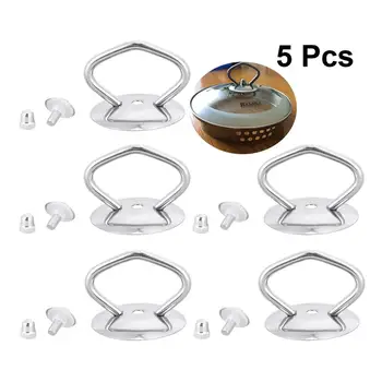 

5Pcs Pot Grip Knob Lid Cover Knobs Replacement Universal Kitchen Replacement Set