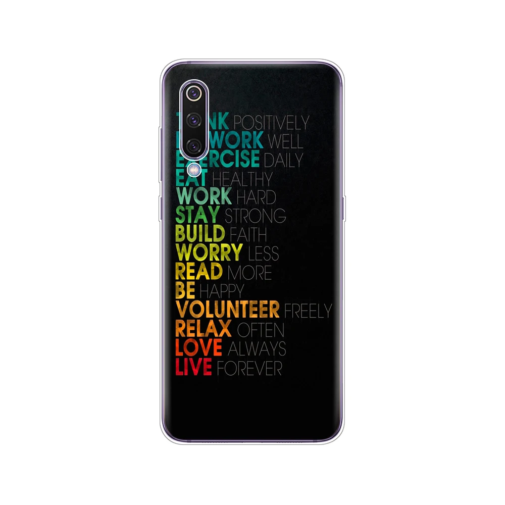 34710 Чехол для xiaomi mi 9, силиконовый мягкий чехол из ТПУ для телефона xiaomi mi 9 xiaomi 9 SE, защитный чехол для бампера, 360, черный - Цвет: 34710