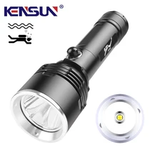 

Powerful Diving Flashlight Super Bright XHP70 Led IPX8 Highest Waterproof Rating Professional Diving Light With Hand Rope