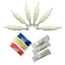 1 шт. одноразовые винтовые картриджи для татуировки конфет для Charmant 3/4 машинная ручка Перманентный макияж иглы для подводки глаз бровей