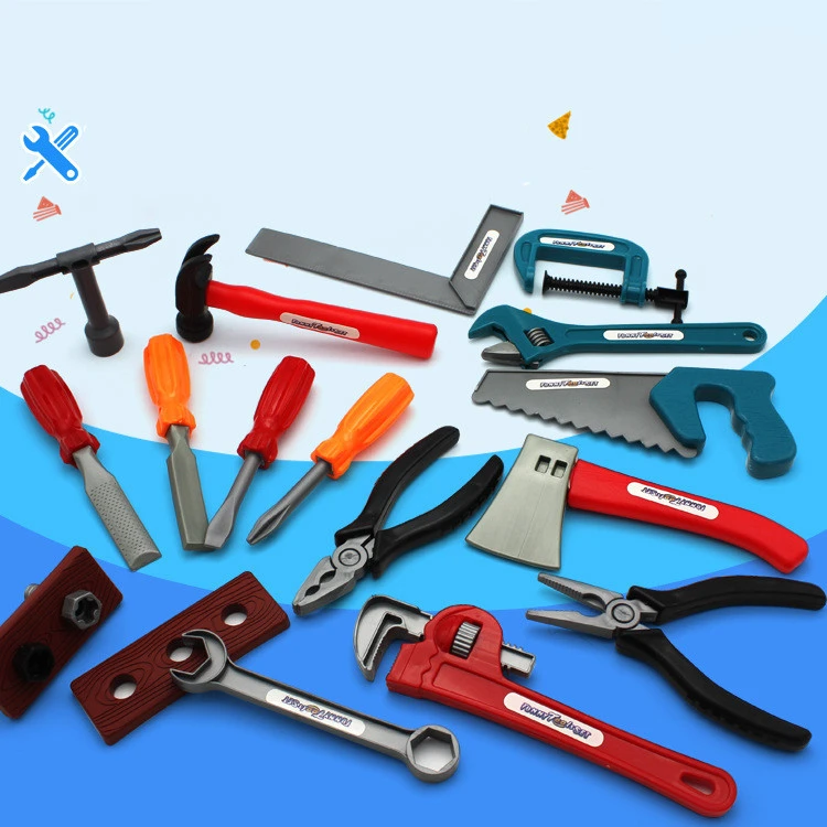 de Herramientas de carpintería para niños, juego de simulación de construcción, juego educativo, 24 unids/set|Juguetes de - AliExpress