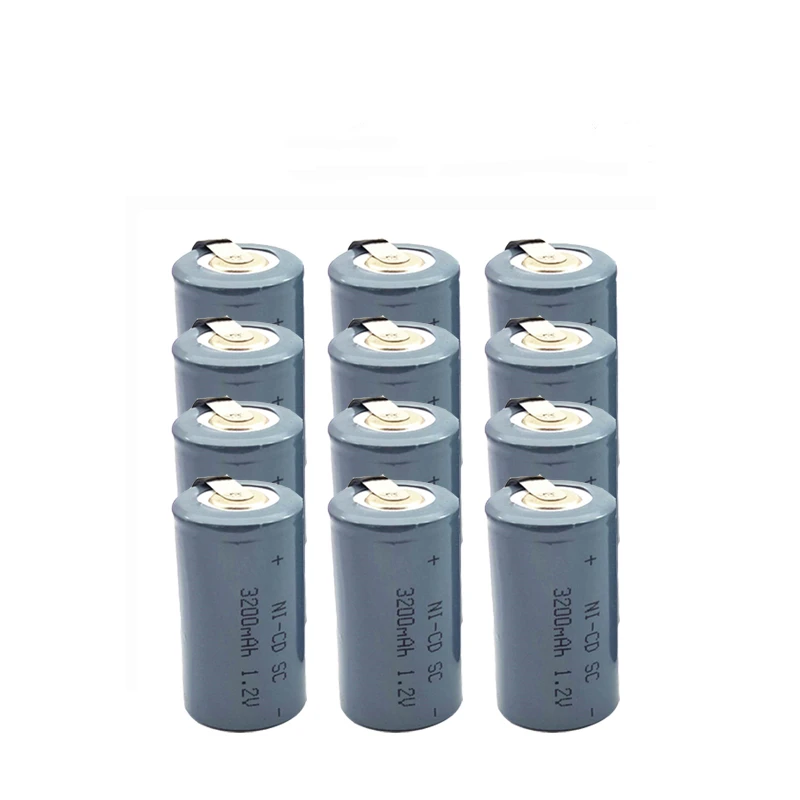 

15 PCS Sc Rechargeable Battery1.2v 3200mAh Can Be Used To Drill Abrasive Tools Such As Hand And safety protective equipment