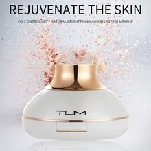 Двухслойная прессованная пудра длительное покрытие дефекты водонепроницаемый контроль масла осветляет цвет кожи консилер порошок