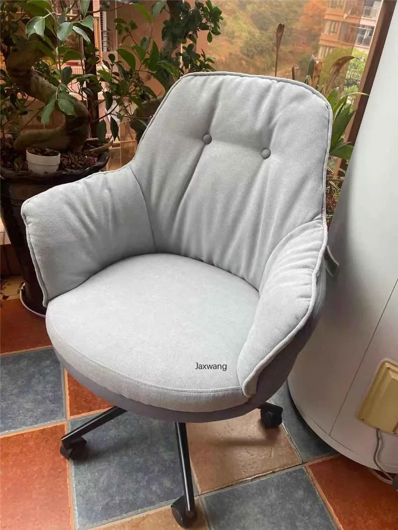 Description Picture 5 of itemNordic Office Chairs Rotating Lifting Computer Armchair Home Comfortable Leisure Swivel Lift Chair Student Fabric Back Chair jl