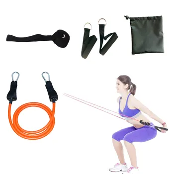 

Smart Home Resistance Band Fitness Set Yoga Pilates Abs Exercise Tube Workout Bands Set Pull Rope Hand Handles Safety Hook