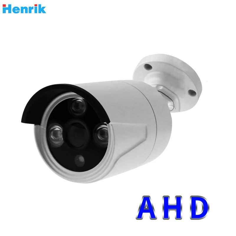 

CMOS 2MP AHD Camera HD 720P 1080P Outdoor Waterproof IP66 Bullet Camera 3Pcs Array IR LEDs IR CCTV Security Camera