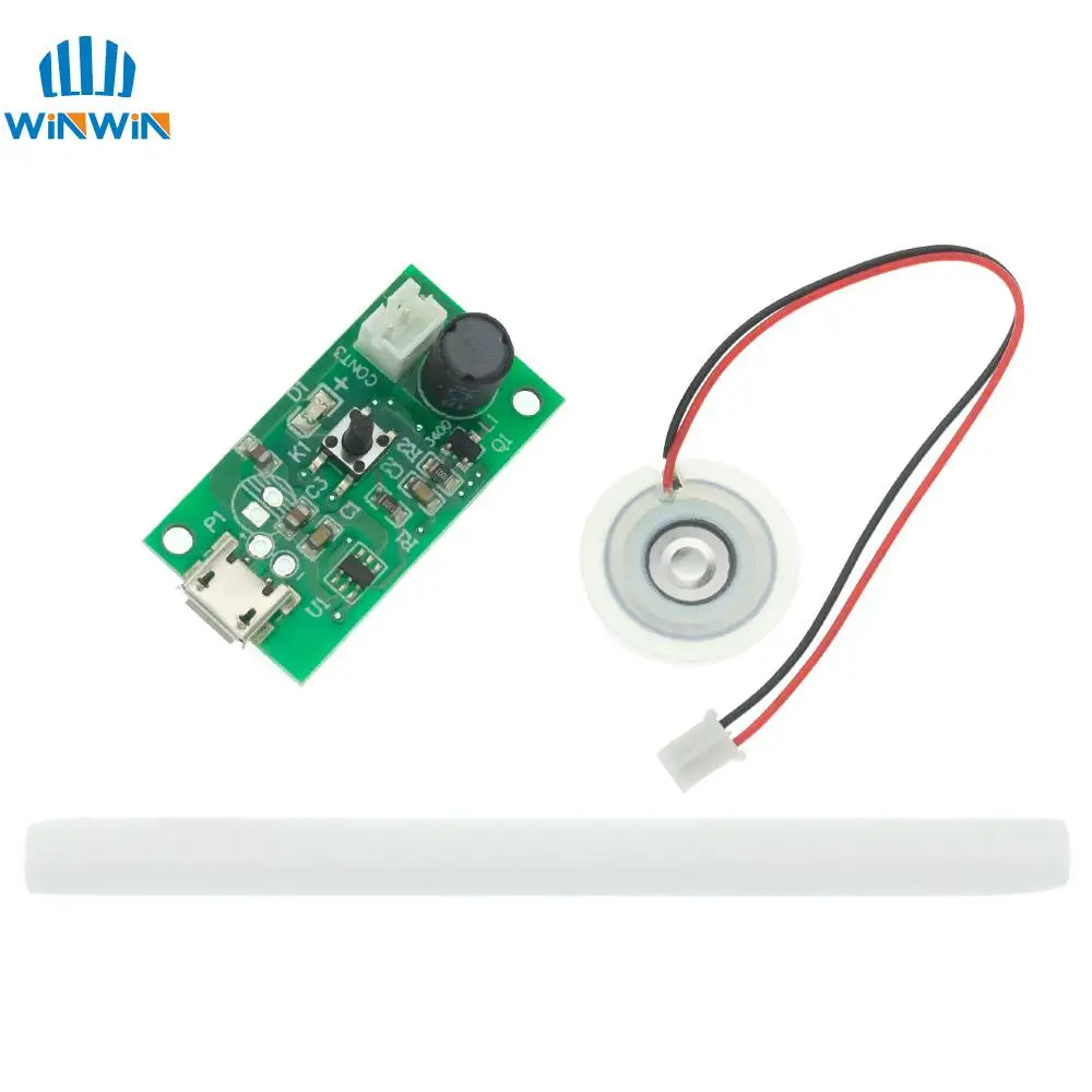 USB Mini Humidifier Mist Maker and Driver Circuit Board Fogger Atomization Film