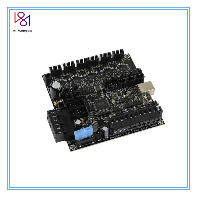 RAMBo V1.4 плата Мега и шаговые драйверы все на одном интегрированной PCB+ LCD2004 для Arduino Lulzbot Taz6 3d принтер