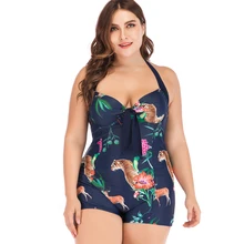 Женский купальник, купальник, консервативный костюм, с принтом, цельный, большой размер 5XL, пляжный купальник,, купальник, новинка, монокини, боди