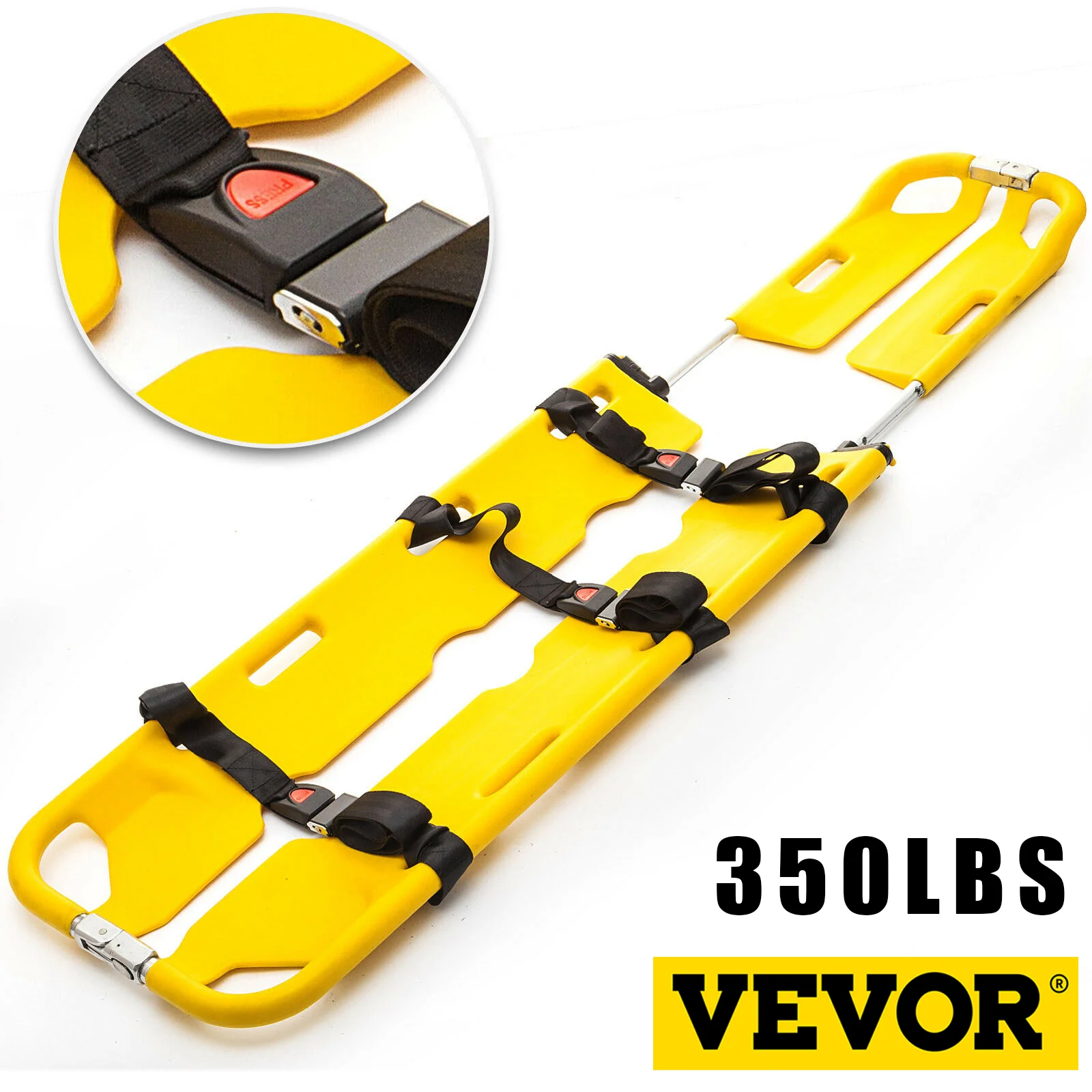 VEVOR Medical Emergency Stretcher Load Capacity EMS Medical Stretcher