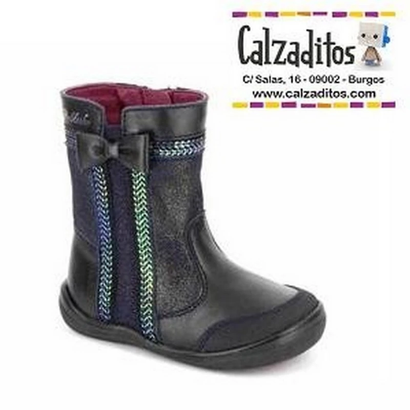 Botas altas de marino para niña, de Pablosky|Botas| - AliExpress