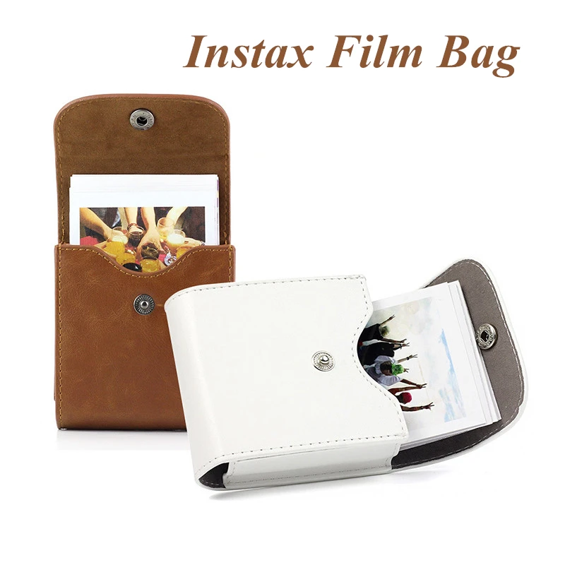 Fuji пленка Instax Мини багажная водонепроницаемая PU кожаная сумка для хранения