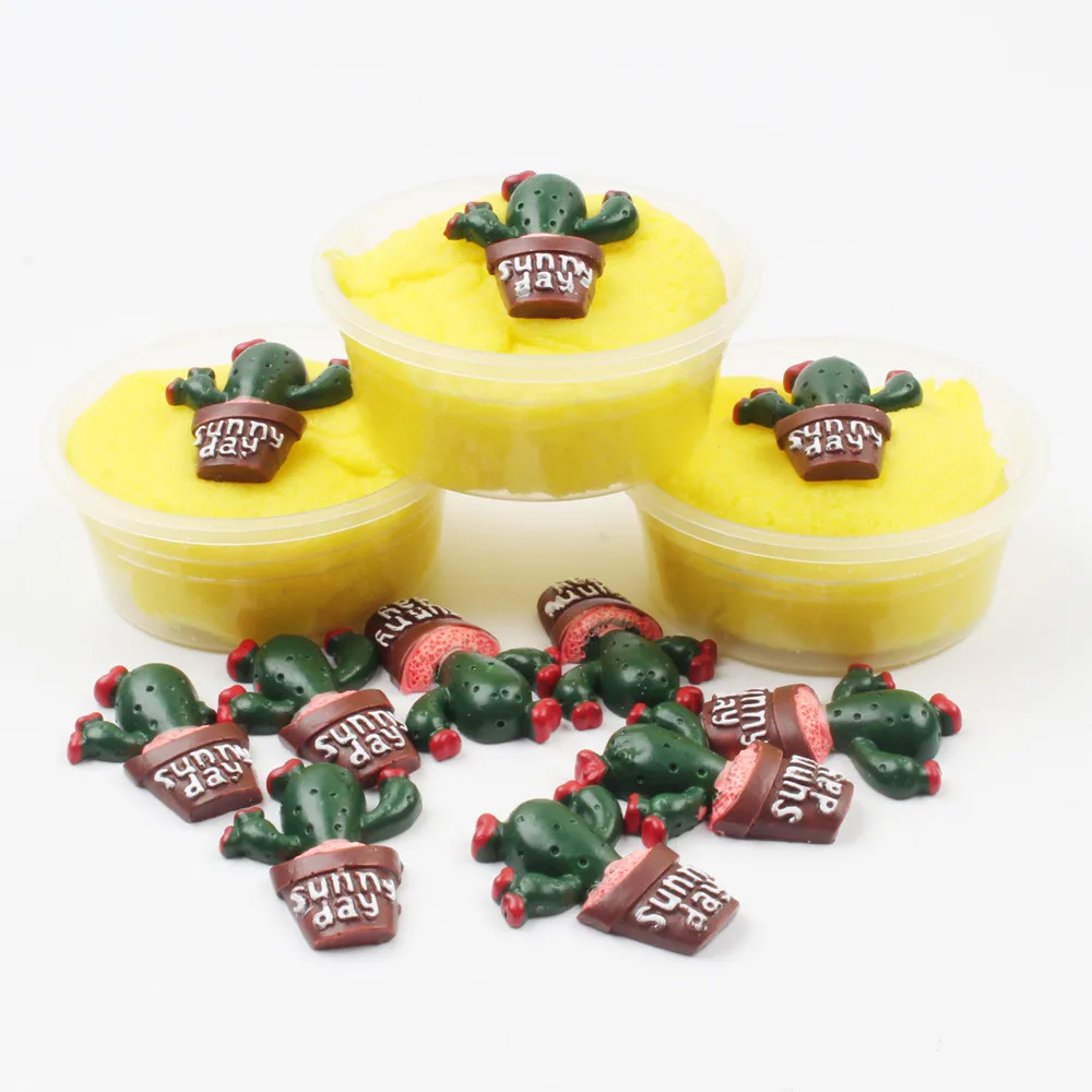 Colorful Mixing Cloud Cotton Candy Slime Fluffy Polymer Anti Stress Slime Sludge Cotton Mud Toy Toys For Children #A