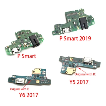 

10Pcs/Lot, Charger Board PCB Flex For Huawei Y5 Y6 Pro Y7 Prime 2017 P Smart 2019 USB Port Connector Dock Charging Ribbon Cable