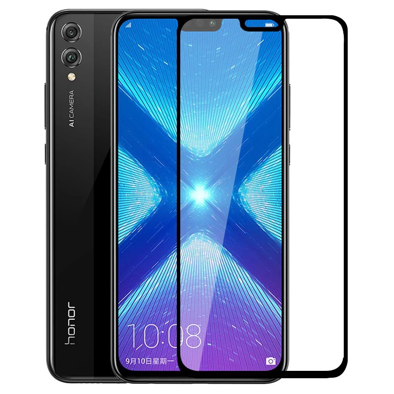 

2 Packs of Full Cover Tempered Glass for Vivo Z3X Screen Protector Glass for Vivo Z3 X Premium Armor Ultra-thin Protective Film
