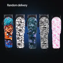 Перезаряжаемая электрическая машинка для стрижки волос, профессиональная машинка для стрижки волос, триммер с направляющими гребнями, универсальный инструмент для стрижки волос