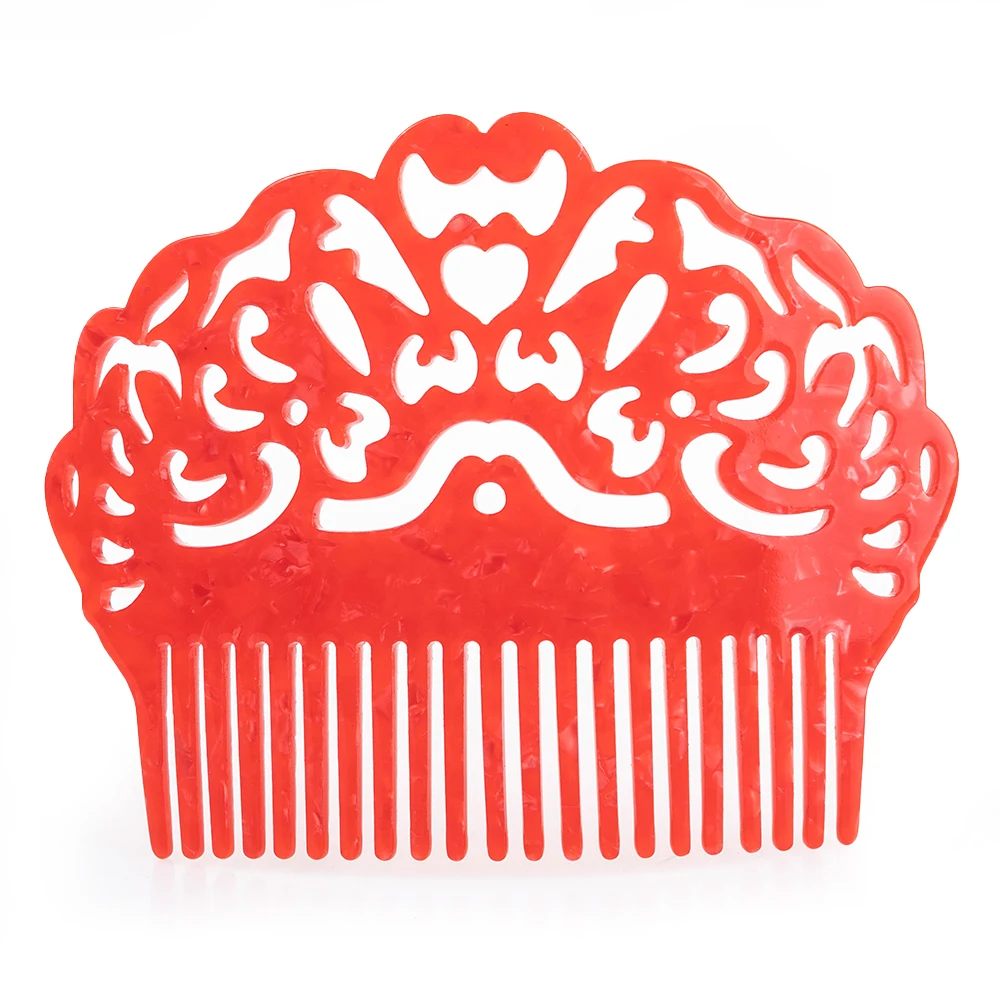 Pente de cabelo vintage acessórios tartaruga para mulher_voghion.com