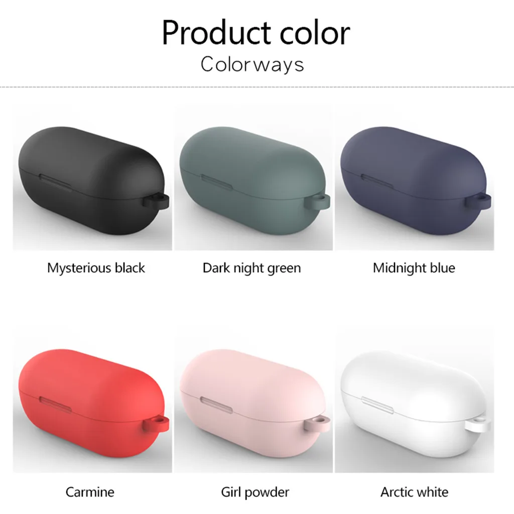 Full Protection impact-resistant Silicone Sleeve Anti-shock Flexible Protective Cover Case For Haylou GT1 Earbuds | Электроника