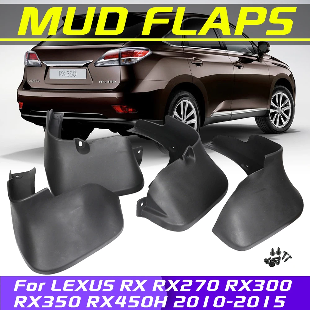 4 шт. Брызговики автомобильные передние задние брызговики для LEXUS RX RX270 RX300 RX350 RX450H