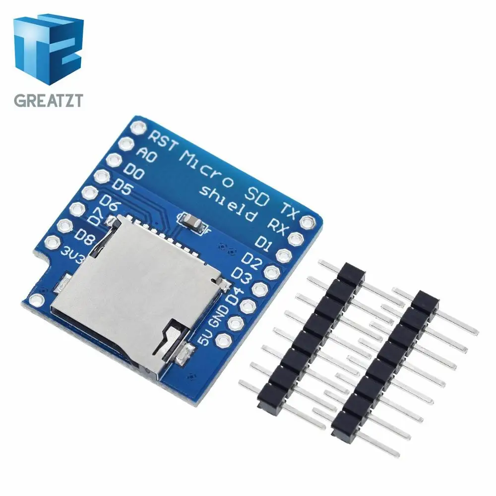Micro SD щит для wemos D1 мини модуль TF|shield sd|shield cardsd card module |