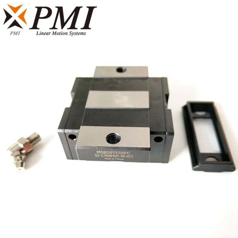 2 Stück PMI Linearführung Schieberblockwagen MSB15TE MSB20TE MSB25TE MSB30TE CNC-Fräser – Detail 12