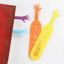 4 шт./партия красочные закладки набор пластик Новинка Книга Творческий канцелярские принадлежности подарок для детей Пункт чтения детей B2Q1