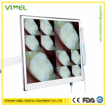 

Good Quality Super Thin HD 10 Million Pixels Dental Intra Oral Camera With 17inch LCD monitor Dental Endoscope With bracket+32G