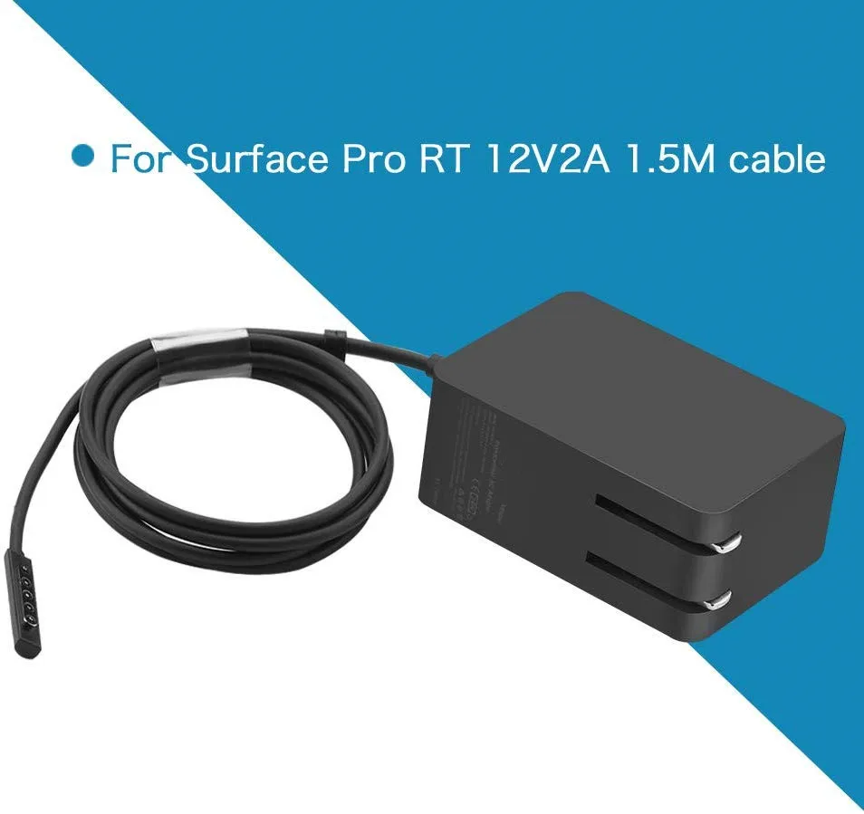 HUIYUAN Совместимо с портативным зарядным устройством 24 Вт 12 В 2 а для microsoft Surface RT Surface Pro 1 и Surface 2 1512