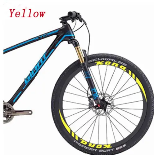 Наклейки на два колеса KONA клейкие наклейки для горного велосипеда MTB бесплатная
