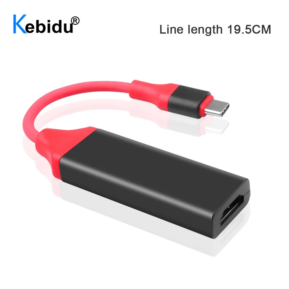 4K USB C To HDMI-compatible Adapter USB3.1 Type Male Female Cable Converter For MacBook Huawei Samsung | Электроника