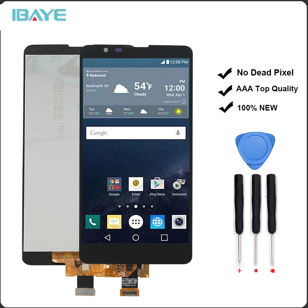 Дисплей для LG G Stylus 2 LS775 K520 ЖК сенсорный дигитайзер дисплей в сборе без рамки или с