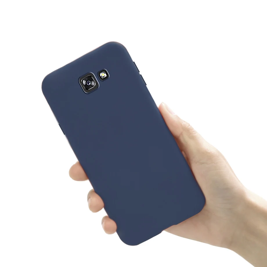 Для samsung Galaxy A5 чехол на бампер samsung A5 чехол Капа силиконовый мягкий TPU чехол для телефона для samsung A520 A520F чехол s - Цвет: Royal Blue
