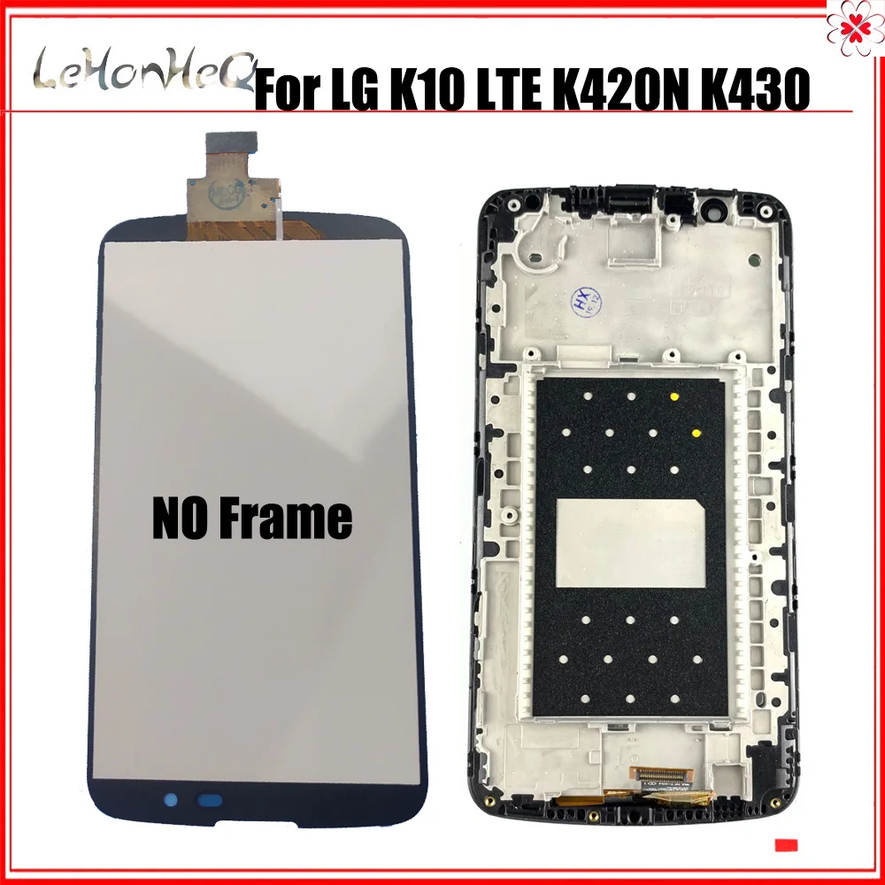 ЖК-дисплей для LG K10 TV K430 кодирующий преобразователь сенсорного экрана в сборе