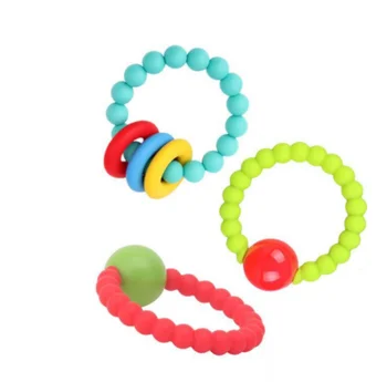 

1pc Silicone Baby Teether Non-toxic Baby Teething Assistance for 3-12 Years