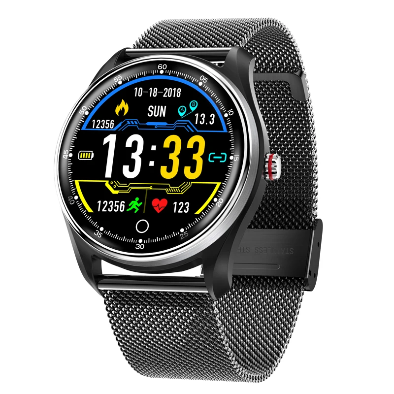 Black Steel 696 MX9 Smart Watch Men ECG+PPG HRV Heart Rate Blood Pressure Monitor Drink Remind Fitness tracker IP68 Waterproof Smart Band - Цвет: Black Steel