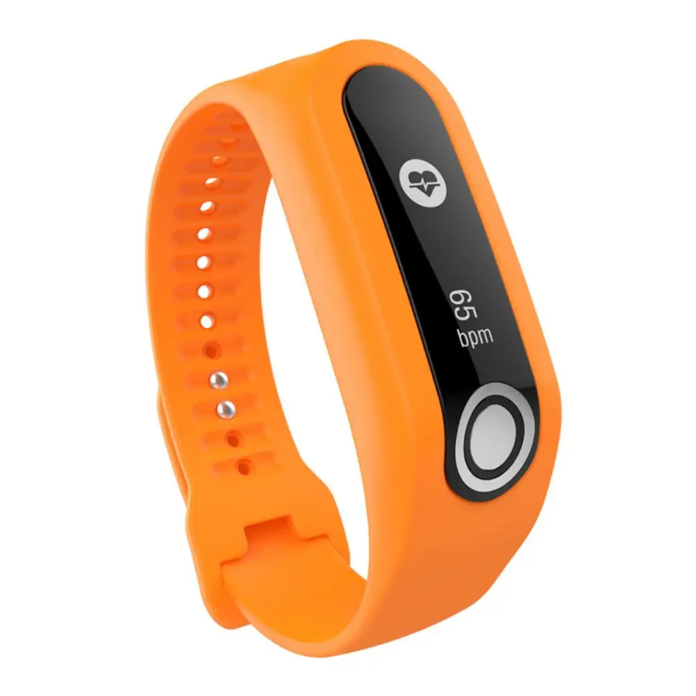 Orange Для Tomtom Touch часы Браслет замена спортивные Смарт-часы с ремешком на щиколотке для TomTom touch аксессуары - Цвет: Orange