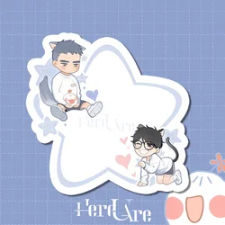 Bloc Notes auto adhésif Yu Yang, Li Huan, personnage de bande dessinée 